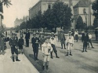 Kukovićeva ulica (današnja Hebrangova), oko 1905.-1910. godine